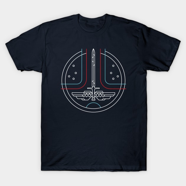 Starfighter Minimal T-Shirt by BadBox